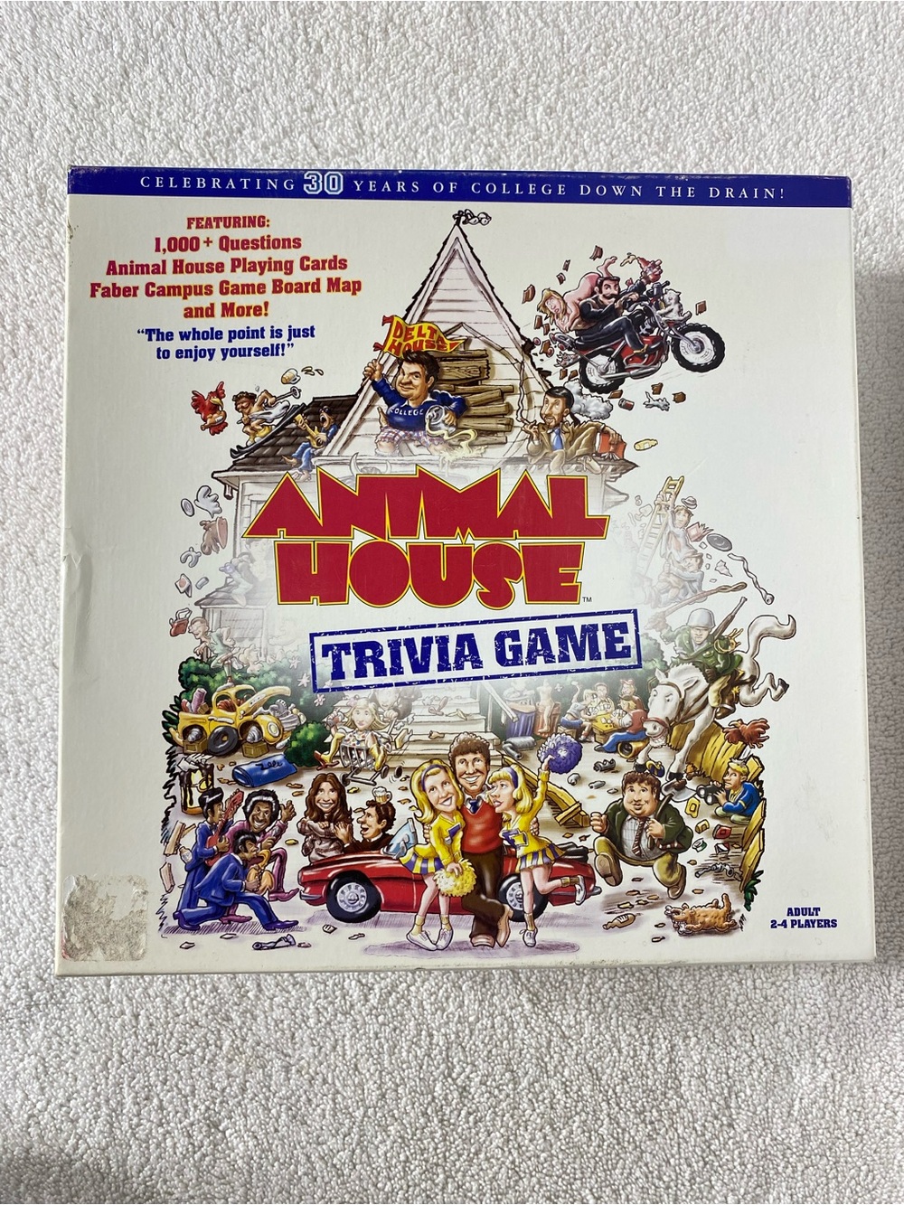 Animal House 30th Anniversary Trivia Board Game New Sealed Contents